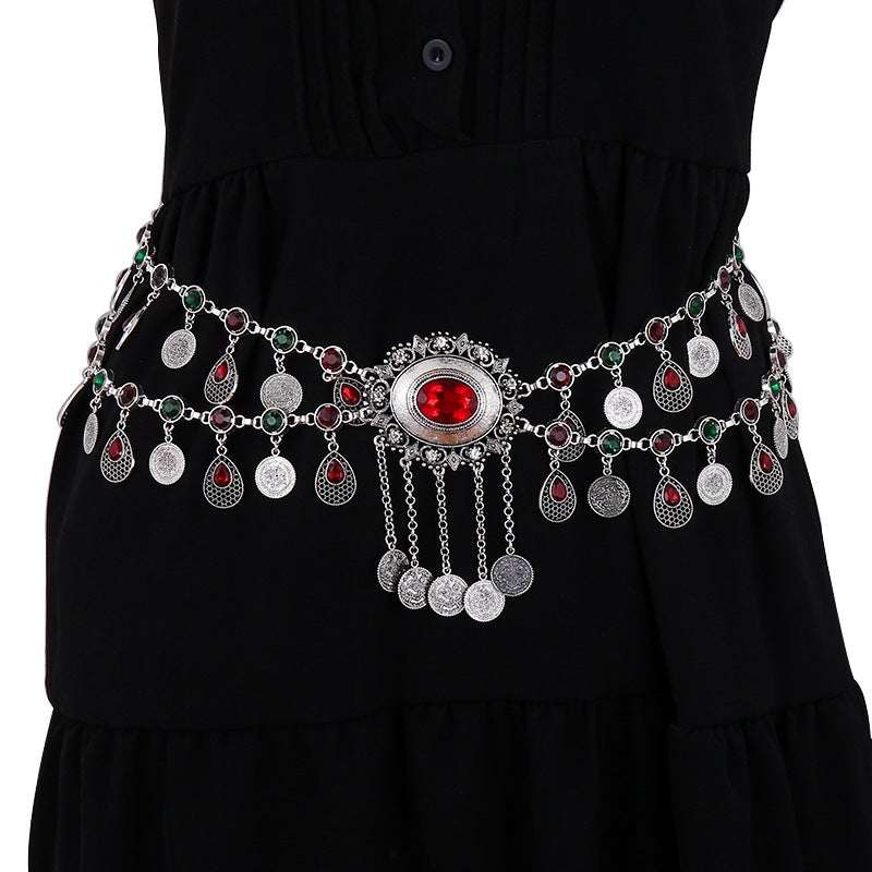 New Tassel Bohemian Indian Ethnic Style Exaggerated Waist Chain Clothing Accessories Fashion Atmospheric Direct Selling - Image 3